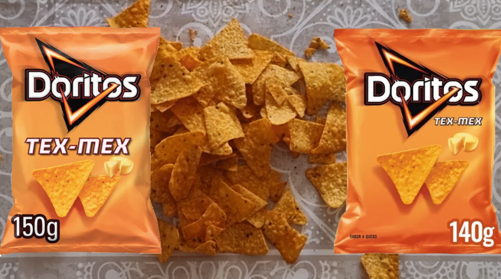 Reduflación en Doritos: es real y está pasando