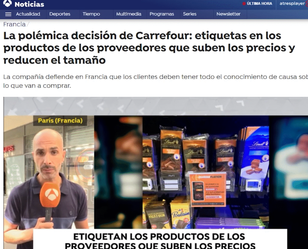 Reduflación Carrefour
