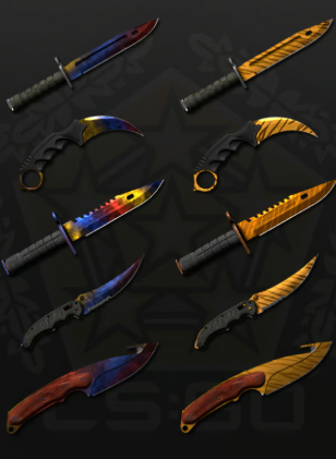 Los cuchillos se han vuelto muy codiciados en CS:GO