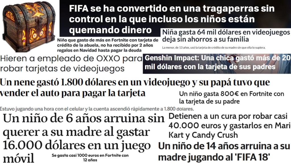 Ludopatía en videojuegos