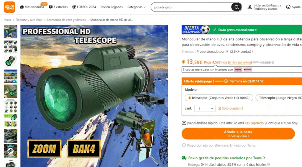 Es TEMU fiable
