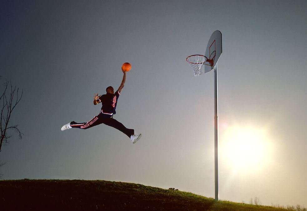 Imagen de Jordan con unas New Balance