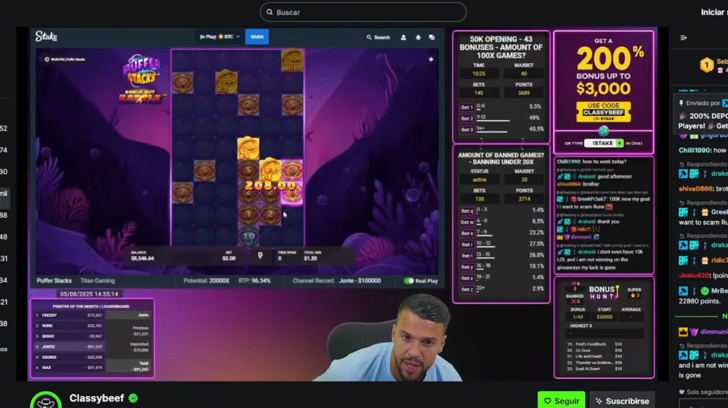 Fotograma del vídeo censurado de TrendingTony sobre gambling online