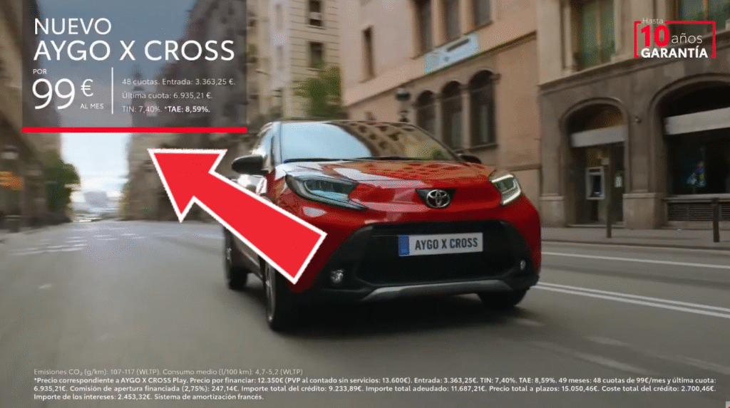 Toyota Aygo financiar